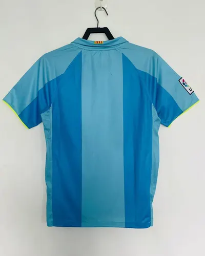 2007/2008 Camisa de Futebol Visitante Retrô Barcelona  — view 2