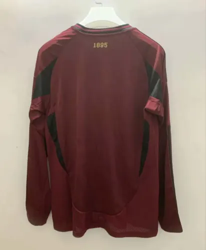 Maillot de football Équipe nationale Belgique Domicile 2024 Manches Longues AAA qualité fan — view 2