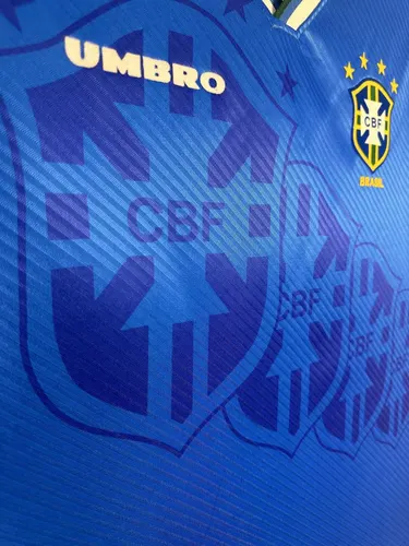 Maillot de football extérieur rétro Brésil 1996  — view 4