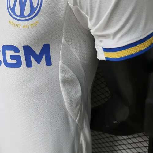Versão Jogador 2026/2027 Olympique de Marseille Home Camisa de Futebol   — view 8