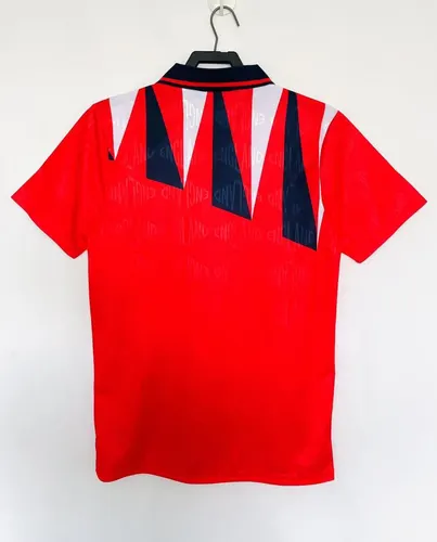 1992 Retro England Away Soccer Jersey  — view 2