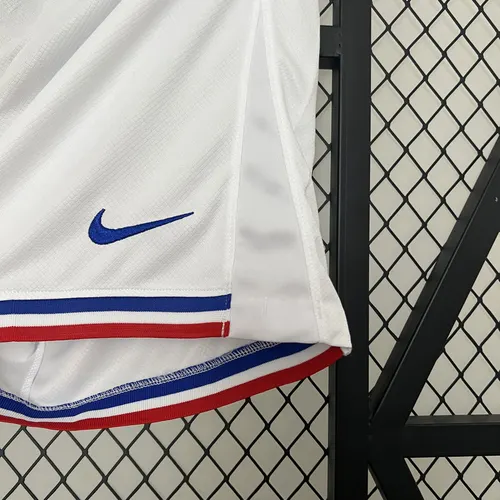 Pantalón Corto de Camiseta de Fútbol 2024 de Francia Local AAA calidad aficionado — view 5