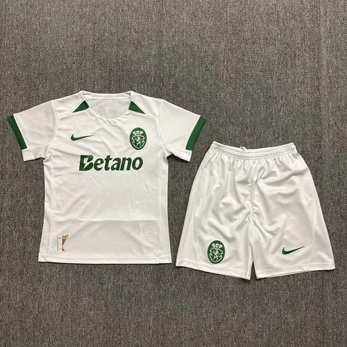 2024/2025 Sporting Lisbon Away Football Jersey Shirt  Kids Size — view 1