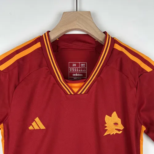 Camisa de Futebol Casa Roma 2023/2024  Tamanho Infantil — view 3