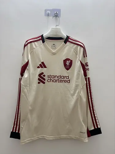 2025/2026 Long Sleeves Liverpool Away Soccer Football Jersey  — view 1