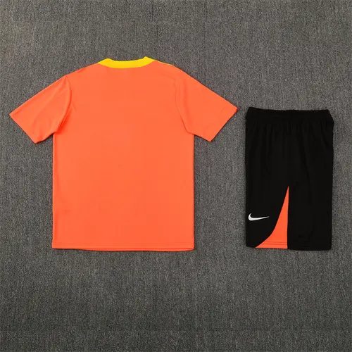 2026 Brésil Entraînement Maillot Football Orange AAA Qualité Fan — view 3