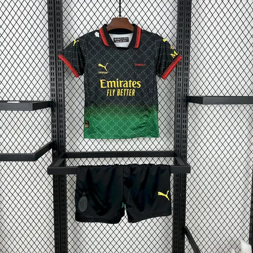 2025/2026 AC Milan Joint Edition 01 Football Shirt  Kids Size — view 1