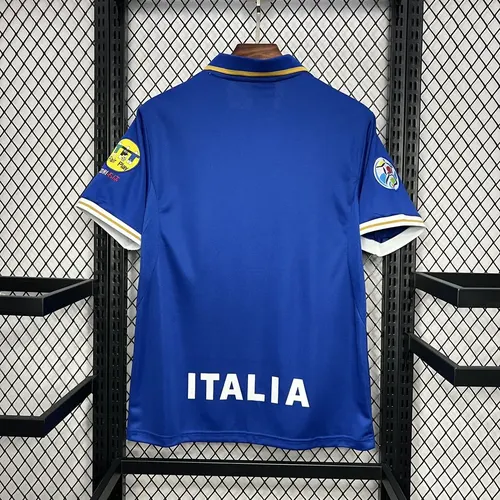 1996 Retro Italy Home Soccer Shirt  — view 2