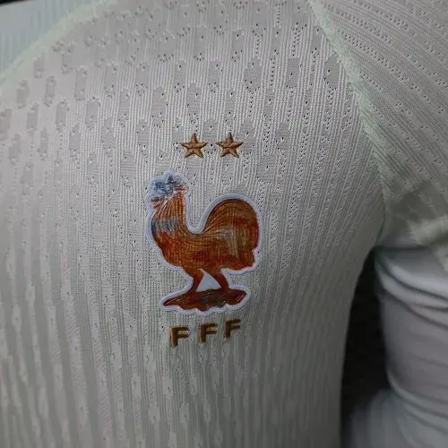 Maillot de football extérieur France version joueur manches longues 2026 landaise  — view 5