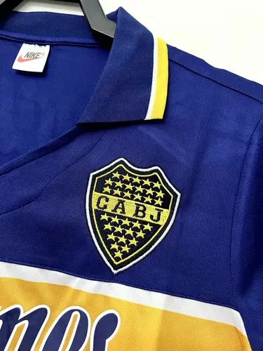 Maillot de Foot Domicile Rétro Boca Juniors 1996/1997  — view 5