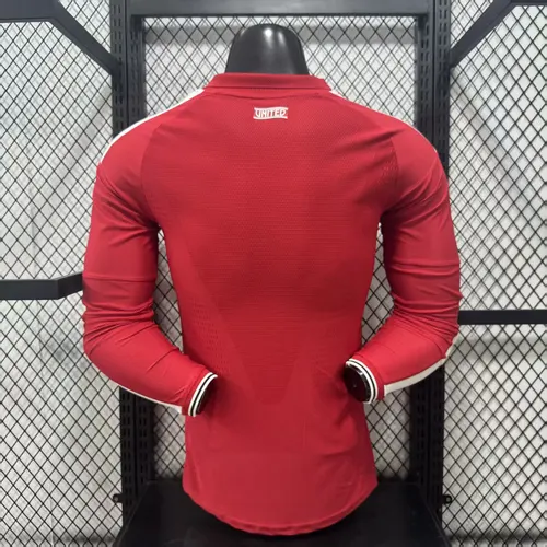 2026/2027 Manga Larga Versión Jugador Manchester United Local Camiseta de Fútbol   — view 2