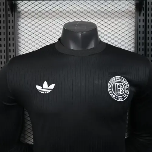 2025/2026 Maillot Blanc 125e Anniversaire Allemagne Manches Longues Version Joueur  — view 3