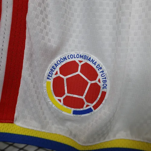 2026 Player Version Retro Colombia Home Shorts  — view 4