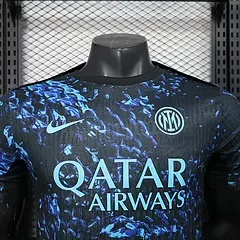 2025/2026 Versão Jogador Inter Milan Roupa de Treino Camisa de Futebol  — view 3