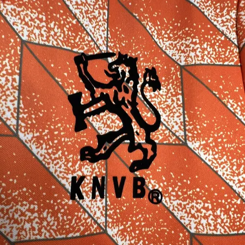 1998 Retro Netherlands National Team Home Football Shirt  — view 7