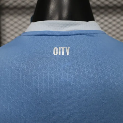 2026/2027 Long Sleeve Player Version Manchester City Home Football Jersey   — view 4