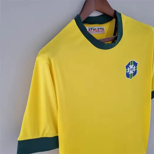 Camisa de Futebol Casa Brasil Retrô 1970 — view 6