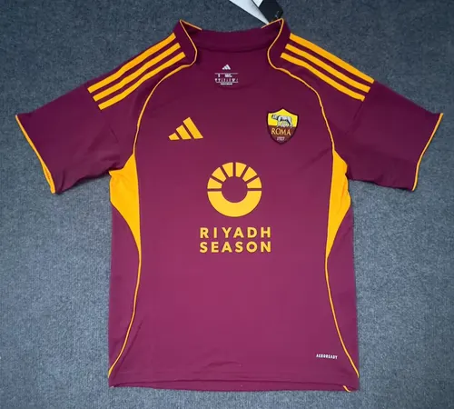 2025/2026 Roma Home Football Jersey 