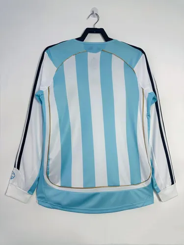 Camiseta Retro Local Selección Argentina Manga Larga 2006  — view 2