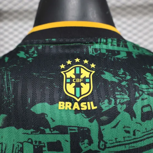 2024 Player Version Brazil Special Edition Green Football Shirt  — view 8