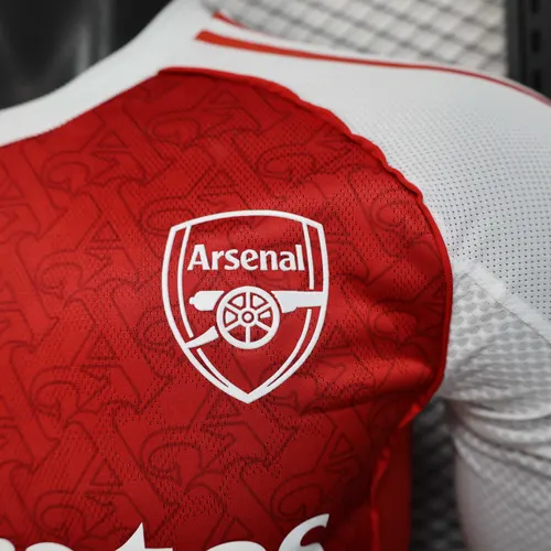 2025/2026 Long Sleeves Player Version Arsenal Home Football Shirt  — view 5