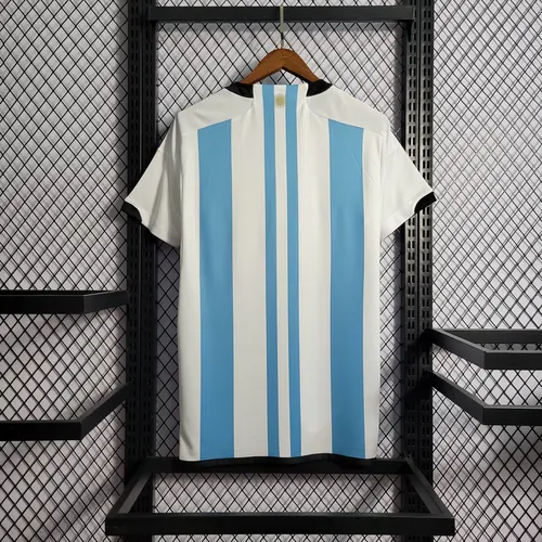 2022 FIFA WM Argentinien Nationalmannschaft Trikot Heim — view 2