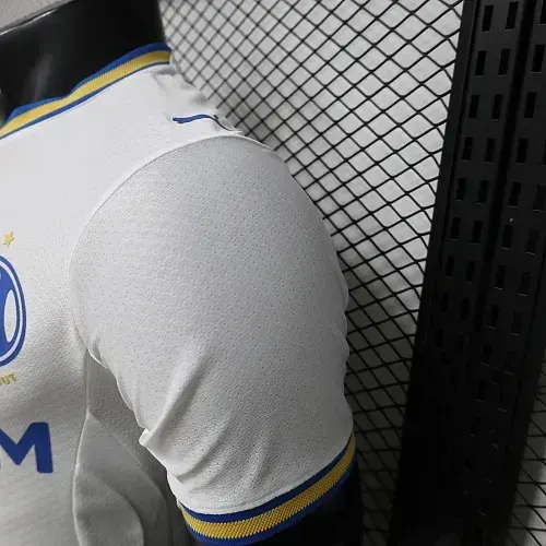 Versão Jogador 2026/2027 Olympique de Marseille Home Camisa de Futebol   — view 7