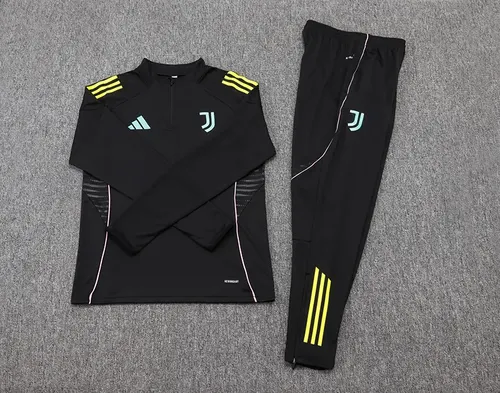 Ensemble Survêtement Mi-Tige Juventus Noir 2025/2026  — view 7