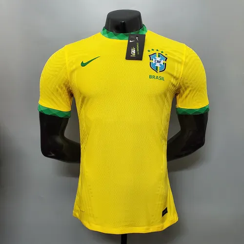 2020 Brésil Maillot Version Joueur Domicile