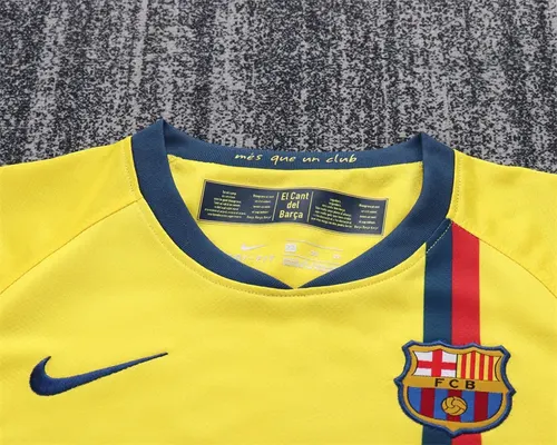 2008/2009 Rétro Barcelone Extérieur Maillot de Foot  Taille Enfant — view 3