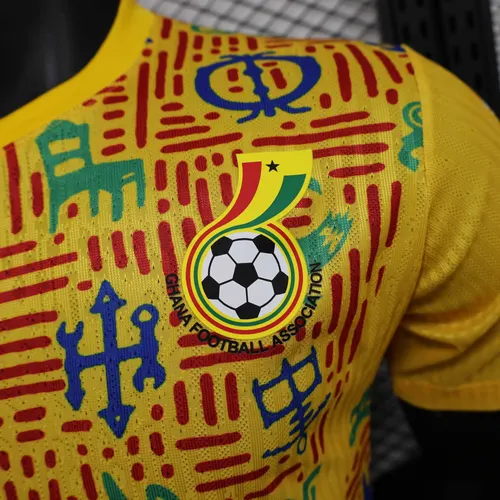 2025/2026 Spielerversion Ghana Nationalmannschaft Trainingskleidung Fußballtrikot  — view 5