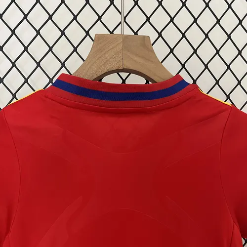 Camisa Retro 2010 Espanha Casa Futebol AAA qualidade fã Tamanho Infantil — view 4