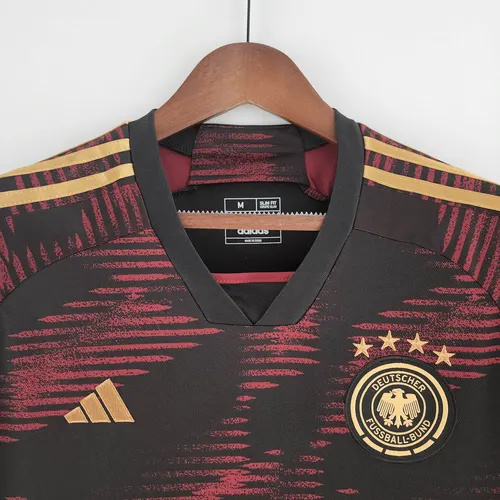 Camisa de Futebol Alemanha Fora Copa do Mundo FIFA 2022 — view 2