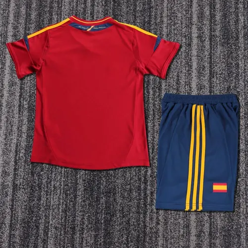 2012 Retro Spanien Heim-Fußballtrikot   Kindergröße — view 2
