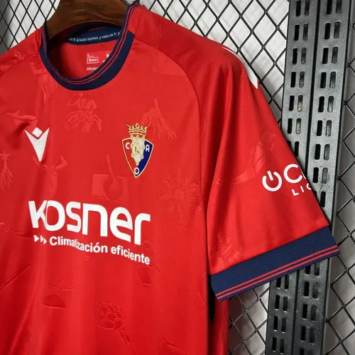 2024/2025 قميص كرة قدم منزلي لـ Osasuna جودة تايلاندية — view 6