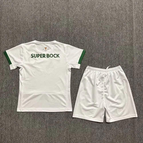 2024/2025 Sporting Lisbon Away Football Jersey Shirt  Kids Size — view 2