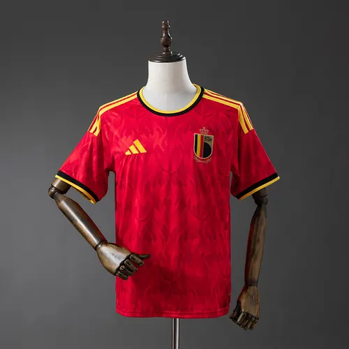 2026 Bélgica Selección Nacional Local Camiseta de Fútbol AAA Grado Fan — view 3