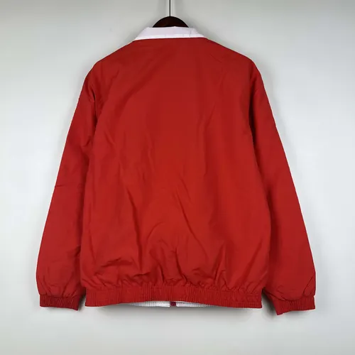 2023-2024 Bayern Munich Corta-Vento Reversível (Vermelho-Branco) Camisa de Futebol  — view 3