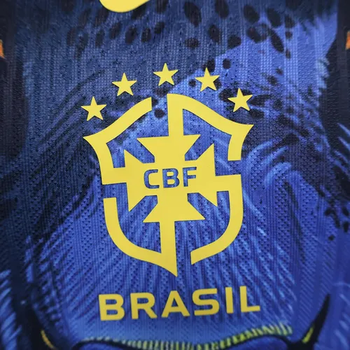2024 Player Version Brazil Special Edition grey Football Shirt  — view 6