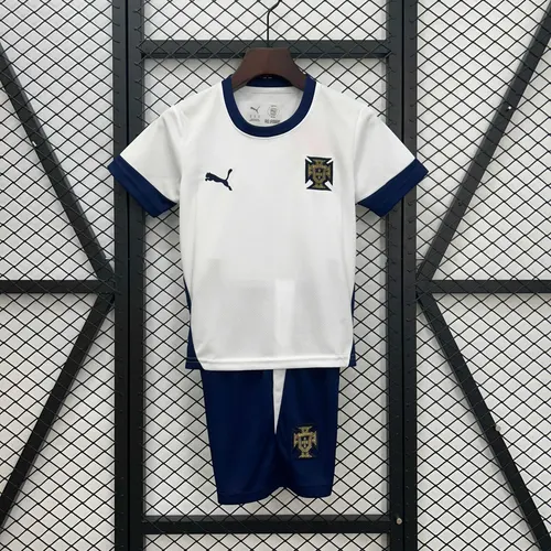 2025/2026 Portugal Training clothes white Football Jersey  Kids Size
