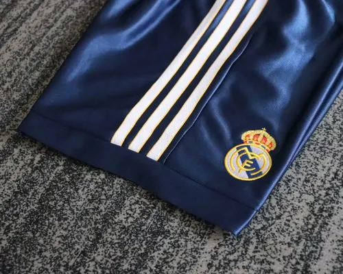 Maillot troisième extérieur rétro Real Madrid 1998-2000  Taille enfant — view 9