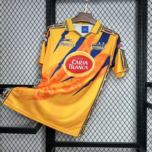 1997/1998 Retro Tigres Home Football Shirt  — view 3