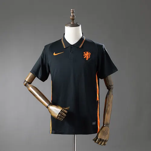 2021 Retro Países Bajos Selección Nacional Visitante Camiseta de Fútbol AAA calidad aficionado — view 1