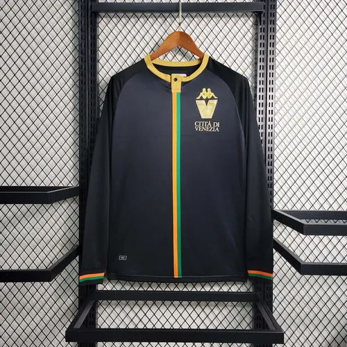 Camisa de Futebol Casa Venezia Manga Longa 2023/2024  — view 1