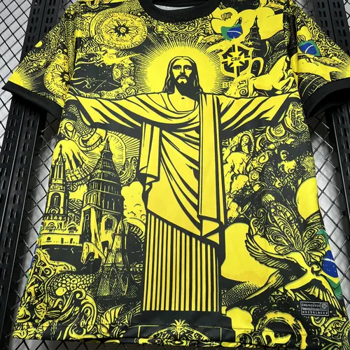 2024-2025 Brasilien Sonderedition Gelb Trikot — view 3