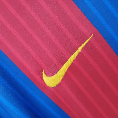 2016/2017 Camisa Retrô Barcelona Futebol Casa  — view 4