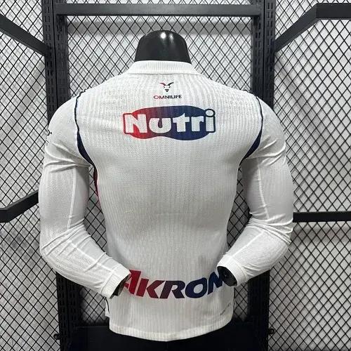 2026/2027 Camisa de Futebol Chivas Away Versão Jogador Manga Longa   — view 2
