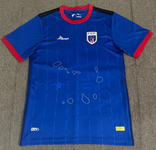 2024 Kap Verde Nationalmannschaft Heim-Fußballtrikot AAA Fan-Qualität — view 1