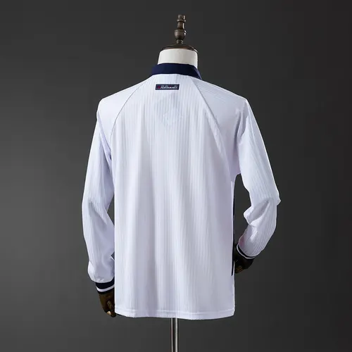 قميص إنجلترا المنزلي طويل الأكمام الكلاسيكي 1998 درجة AAA — view 2