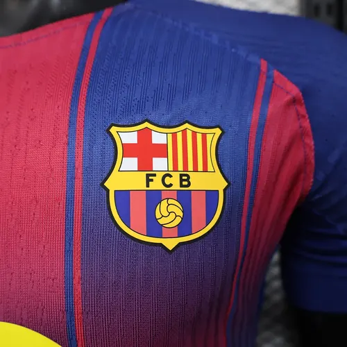 قميص برشلونة المنزلي لكرة القدم نسخة اللاعب 2025/2026 جودة تايلاندية — view 7